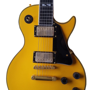 Custom Crown Randy Yellow Aged White RR Electric Guitar