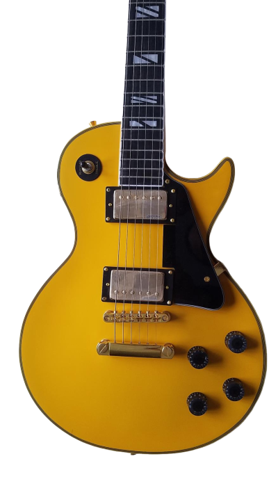 Custom Crown Randy Yellow Aged White RR Electric Guitar
