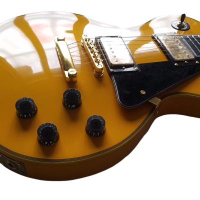 Custom Crown Randy Yellow Aged White RR Electric Guitar - Image 7