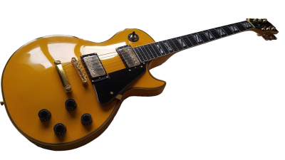 Custom Crown Randy Yellow Aged White RR Electric Guitar - Image 2