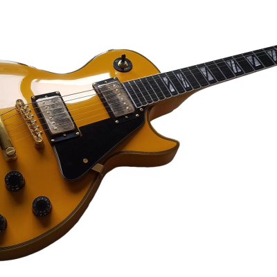 Custom Crown Randy Yellow Aged White RR Electric Guitar - Image 2