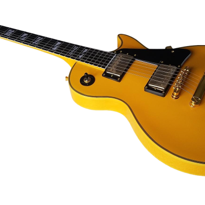 Custom Crown Randy Yellow Aged White RR Electric Guitar - Image 11