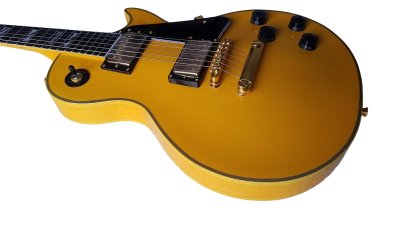 Custom Crown Randy Yellow Aged White RR Electric Guitar - Image 9