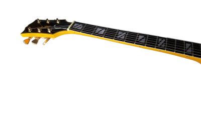 Custom Crown Randy Yellow Aged White RR Electric Guitar - Image 3