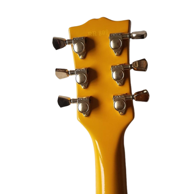 Custom Crown Randy Yellow Aged White RR Electric Guitar - Image 12