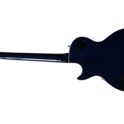 Custom Crown Tiger Maple Top Deep Blue Electric Guitar 3 Pickups - Image 13