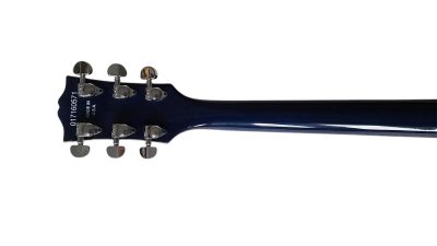 Custom Crown Tiger Maple Top Deep Blue Electric Guitar 3 Pickups - Image 10