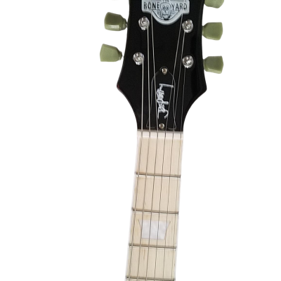 Custom Crown Bone Yard Joe Honey Flame Maple Top Guitar - Image 3