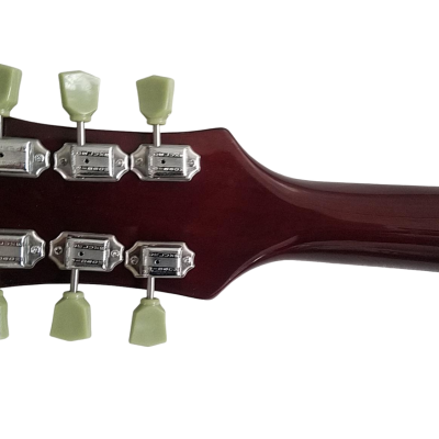 Custom Crown Bone Yard Joe Honey Flame Maple Top Guitar - Image 4