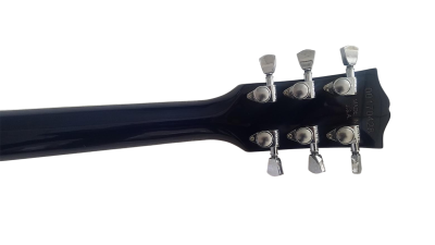 Custom Crown Blueberry Finish Electric Guitar - Image 10