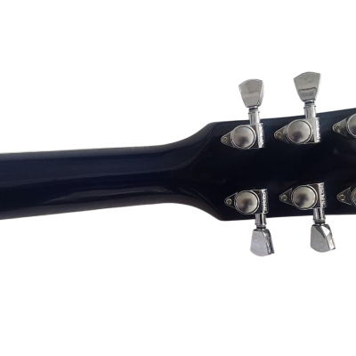 Custom Crown Blueberry Finish Electric Guitar - Image 10