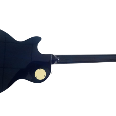 Custom Crown Blueberry Finish Electric Guitar - Image 8