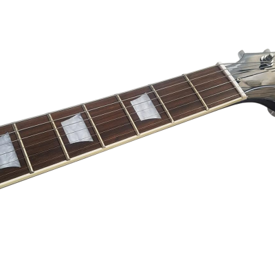 Custom Crown Blueberry Finish Electric Guitar - Image 4