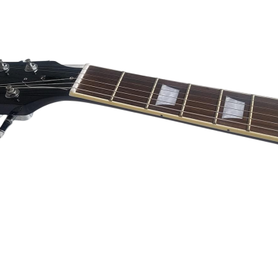 Custom Crown Blueberry Finish Electric Guitar - Image 3
