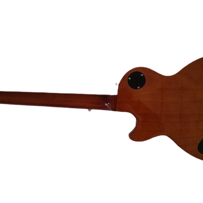 Custom Crown Jimmy Page Flamed Honey Burst Guitar - Image 7