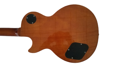 Custom Crown Jimmy Page Flamed Honey Burst Guitar - Image 8