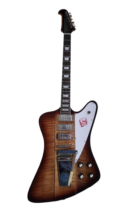 Custom Crown Firebird VII Tobacco Sunburst Finish Three Pickups Mini Humbuckers - Image 6
