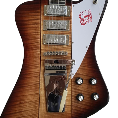 Custom Crown Firebird VII Tobacco Sunburst Finish Three Pickups Mini Humbuckers