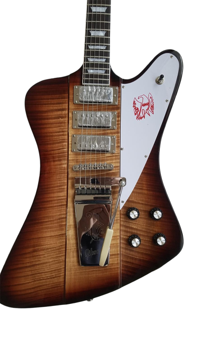 Custom Crown Firebird VII Tobacco Sunburst Finish Three Pickups Mini Humbuckers