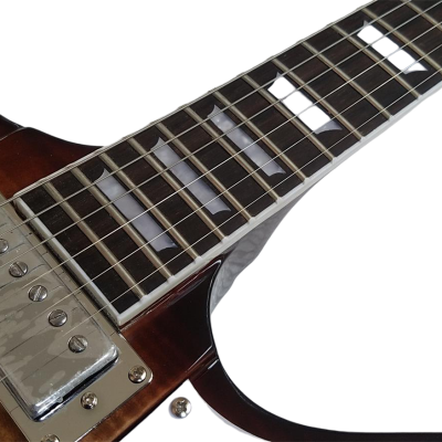 Custom Crown Firebird VII Tobacco Sunburst Finish Three Pickups Mini Humbuckers - Image 4