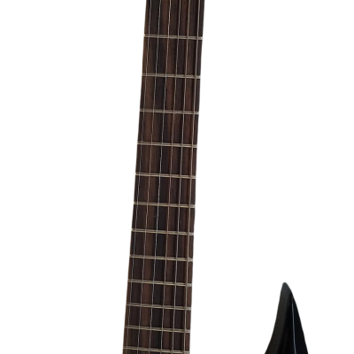 Custom Norturne Warlock Black Red Master Guitar - Image 4