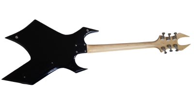 Custom Norturne Warlock Black Red Master Guitar - Image 8