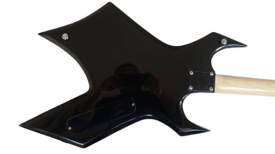 Custom Norturne Warlock Black Red Master Guitar - Image 11