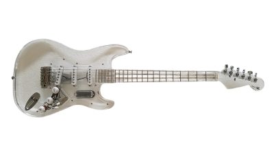 Custom Regent ST LED Plexiglass Acrylic Lucite Body Fretboard Electric Guitar - Image 14