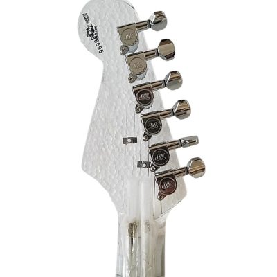 Custom Regent ST LED Plexiglass Acrylic Lucite Body Fretboard Electric Guitar - Image 8