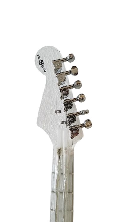 Custom Regent ST LED Plexiglass Acrylic Lucite Body Fretboard Electric Guitar - Image 8