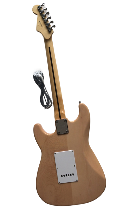 Custom Regent Mahogany Body Wood Finish Electric Guitar - Image 8