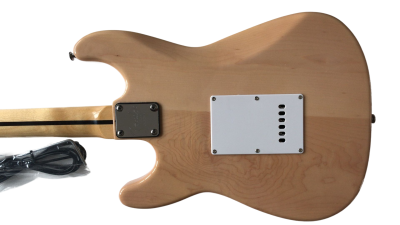 Custom Regent Mahogany Body Wood Finish Electric Guitar - Image 7