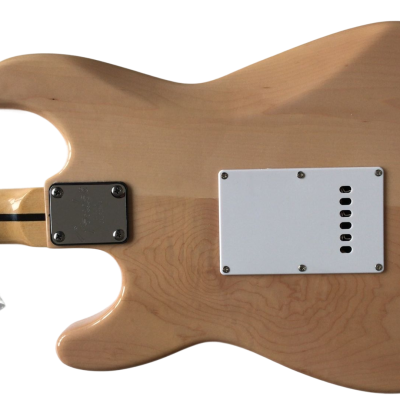 Custom Regent Mahogany Body Wood Finish Electric Guitar - Image 7