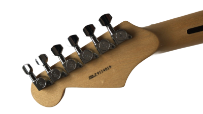 Custom Regent Mahogany Body Wood Finish Electric Guitar - Image 6