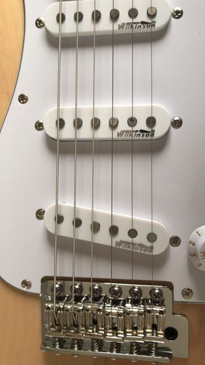Custom Regent Mahogany Body Wood Finish Electric Guitar - Image 5