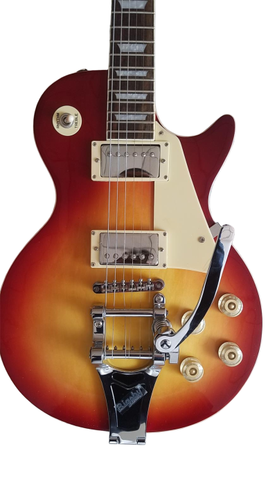 Custom Crown Orville Heritage Cherry Sunburst Bigsby Vibrato Tailpiece Guitar