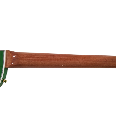 Custom Crown Buzzsaw Bullseye Zakk Wylde Green Black Guitar Personalized Inlays - Image 8