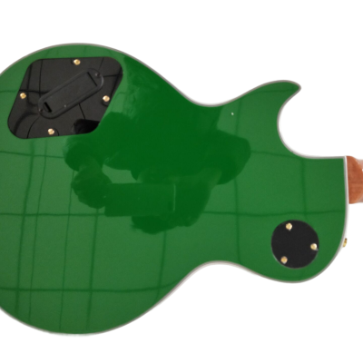 Custom Crown Buzzsaw Bullseye Zakk Wylde Green Black Guitar Personalized Inlays - Image 7