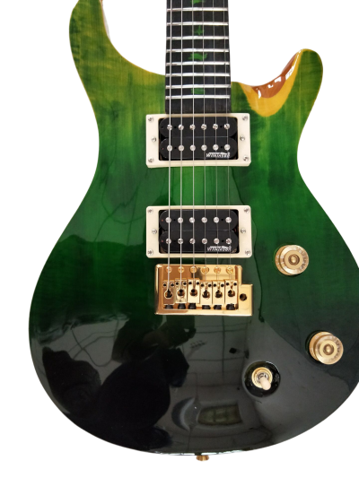 Custom Monarch Trans Green Electric Guitar