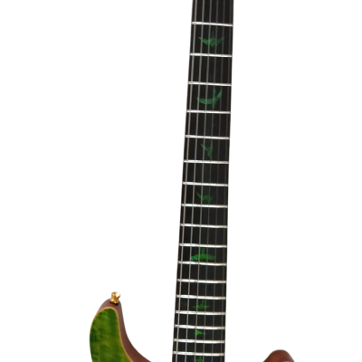Custom Monarch Trans Green Electric Guitar - Image 8