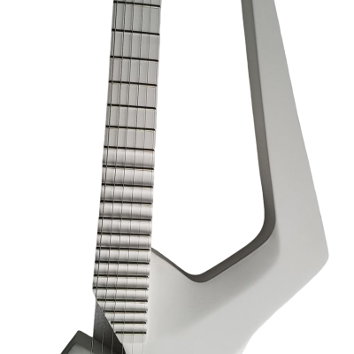 Custom Ember Prince Auerswald Model C White Maple Wood Guitar - Image 6
