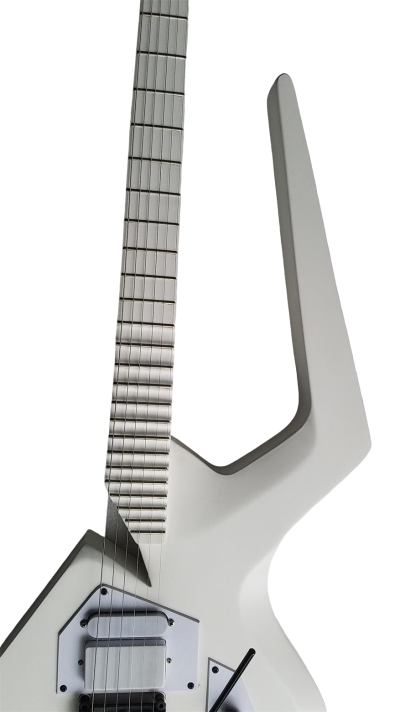 Custom Ember Prince Auerswald Model C White Maple Wood Guitar - Image 6
