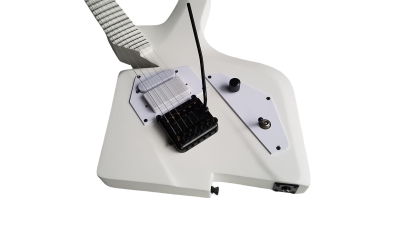 Custom Ember Prince Auerswald Model C White Maple Wood Guitar - Image 9