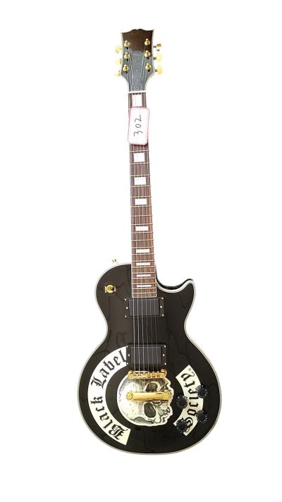 Custom Crown Zakk Black Label Black Electric Guitar - Image 9