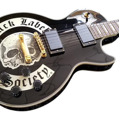 Custom Crown Zakk Black Label Black Electric Guitar - Image 8