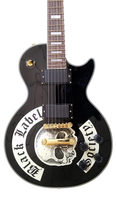 Custom Crown Zakk Black Label Black Electric Guitar