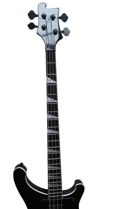 Custom Nova 4003 Gloss Black Jetglo Black Hardware Bass - Image 4