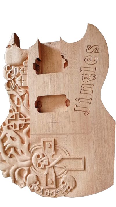 Custom Crown Angus Unfinished DIY SG Guitar Body