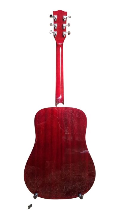 Custom Crown Sunburst Dove Hummingbird Acoustic Electric Guitar Solid Sitka Spruce Top - Image 7