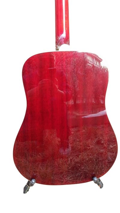 Custom Crown Sunburst Dove Hummingbird Acoustic Electric Guitar Solid Sitka Spruce Top - Image 5